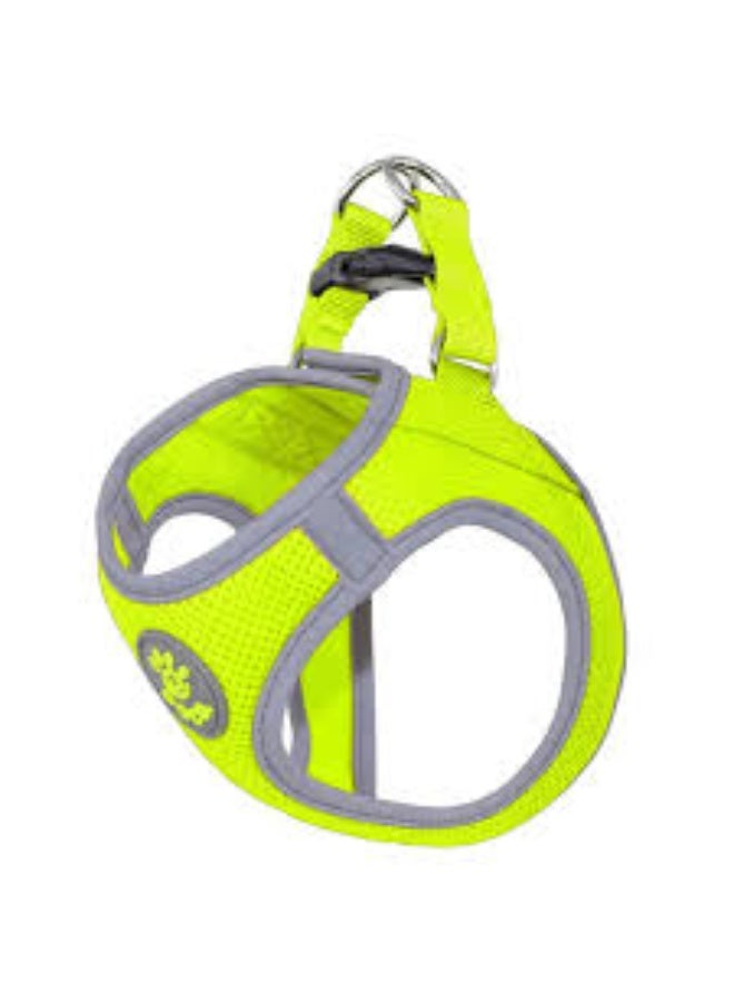 DOCO Large  & Neon Green Reflective Harness (47-50cm) for Dogs (7-9kg)